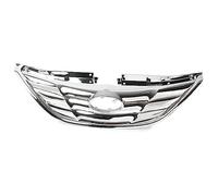 Calandre Avant Grille Horizontale De Gril Supérieur Avant De Voiture D'abs De Chrome 2011 2012 2013 Pour Hyundai Pour Sonata Grilles avant
