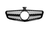 Calandre Avant Grille Pour Benz Pour Classe C Pour W204 C180 C200 C300 C350 2007-2014 Calandre Pare-chocs Avant GT Diamond Style Pour AMG(Le noir)
