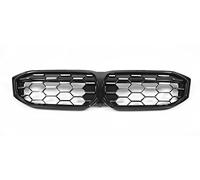 Calandre Avant Grille Rein Avant Pour BMW Série 3 G20 2023 330i Voiture Pare-chocs Supérieur Capot Maille Course Grilles Grille Avec Trou Caméra