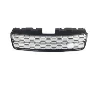 Calandre Avant Grille Ventilation Supérieure Noire En Nid D'abeille, Accessoires Voiture Pour Land Pour Rover Pour Discovery Pour Sport L550 2015-2019 Calandre Grille(2020 Black Silver)