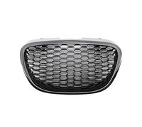 Calandre Avant Grilles Capot Calandre Avant Voiture Grilles Inserts Maille Gardes Pour Siège Pour Leon MK2 1P 2006-2009 Extérieures Automatiques Véhicule(Bright Black)