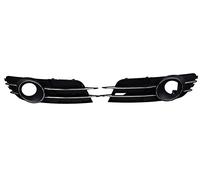 Calandre Avant Grilles Course Pare-chocs Couverture Calandre Phares Antibrouillard Voiture Pour A6 C7 Berline Avant 2011-2015 Accessoires Pré-lifting(1 paire)