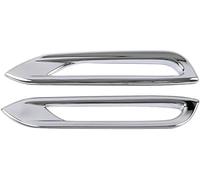 Calandre avant Grilles de radiateur pour avant pour Nissan pour Qashqai J11 2019 2020,partie extérieure la voiture,phare antibrouillard calandre avant de voiture(Rear)