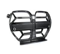 Calandre avant modifiée Pour BMW Pour M3 Pour M4 G80 G81 G82 G83 2020-2025 CSL Style CS Modèle Calandre Cadre Grille Aspect Fiber Carbone ABS Calandres Avants(Carbon Fiber Look)