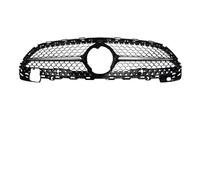 Calandre Avant modifiée pour Mercedes-Benz Classe C W206 2022-2024 C250 C200 C300 GT Style Diamant Sport Grille de Pare-Chocs entrée d'air de radiateur Avant (Noir Style B)