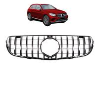 Calandre Avant Noire Chromée Compatible Mercedes GLC X253 + Sport Panamerican