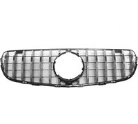Calandre Avant Pare-Chocs pour Benz GLC W/X253 GLC250 GLC300 GLC350 2015-2019,Panneau Central Gril Supérieur Grilles Avant Chromée.