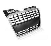 Calandre avant pour Audi A4 B7 04-08 Look Sport Chrome et Noir-32069733