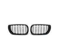 Calandre avant Pour BMW E46 02-05 Grille De Calandre Centrale Avant Noire Brillante Large(Gloss black)