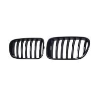 Calandre Avant pour BMW pour X3 F25 2010 2011 2012 2013 Accessoires De Voiture 1 Ligne De Remplacement ABS Noir Brillant Pare-Chocs Avant Calandre De Course Grille Calandre Avant