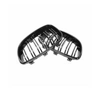 calandre avant Pour BMW Série 1 E81 E87 E82 E88 128I 130I 135I 2007 - 2011 Pare-choc Avant De Voiture En Forme De Rein(Parallel bars)