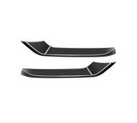 Calandre avant Pour HRV Pour Vezel 2021 2022 Voiture Chrome Avant Pare-Chocs Inférieure Grille Trim Bandes Couverture Phare Anti-Brouillard Électroargenture(Noir)