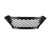Calandre Avant POUR HYUNDAI POUR TUCSON 2019 2020 GRILLE DE COURSE AVANT COUVERTURE MASQUE GRILLES AJUSTÉES NOIR ARGENT VOITURE Calandres De Radiateur