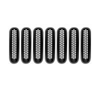 Calandre avant Pour Jeep JK Pour Wrangler 2007 2008 2009 2010 2011 2012 2013 2014 2015 2016 2017 Voiture Pare Chocs Avant Grilles De Sport