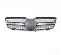 Calandre Avant Pour Mercedes Pour Benz Pour Classe ML W164 2005-2008 ML320 ML350 ML500 ML550 Diamants Style Calandre Course Supérieure Argentée Grille De Radiateur(Chrome Black)