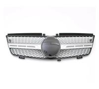 Calandre avant Pour Mercedes Pour Benz Pour Classe ML W164 2005-2008 ML320 ML350 ML500 ML550 Pare-Chocs Avant Supérieur Grille De Racing Grille(Diamonds Silver)