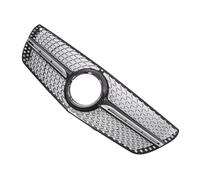Calandre Avant Pour Mercedes Pour Benz Pour Classe V Pour W447 2016-2020 Pour VITO Diamants Style Calandre Course Pare-chocs Argent Supérieure Calandre Voiture(Diamond-Chrome Black)