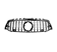 Calandre Avant Pour Mercedes Pour Benz Pour Une Classe W177 A180 A200 A220 A250 A35 Pour AMG Calandre Radiateur Gril Entrée Réglage Grille De Radiateur(Argent)