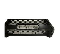 Calandre Avant Pour Toyota Hilux Revo 2021 2022 Calandre Avant LED Modifiée Masque Pare-choc Grilles Course Maille Grille Supérieure Ensemble Complet Calandres(Grill No LED)