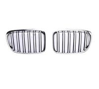 Calandre Avant Pour X1 E84 2009 2010 2011 2012 2013 2014 2015 2016 Grilles Radiateur Avant(Chrome Black)