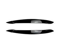 Calandre Avant Pour X5 Pour E70 2008-2013 Phare Voiture Lampe Sourcils Couverture Garniture Paupières Couvercles Phare Sourcil(Gloss Black)
