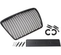 Calandre avant Sport noire avec support de plaque d'immatriculation pour Audi A6 4F pré-Facelift