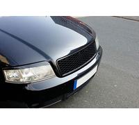 Calandre avant Sport noire en plastique ASB robuste, adaptée à l'Audi A6 4B C5