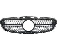 Calandre avant, style diamant, noir brillant, matériau ABS, comme indiqué