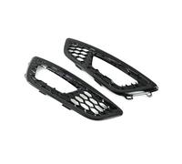 Calandre avant universelle pour voiture 2x calandre de pare-chocs pour avant phares antibrouillard cadre en nid d'abeille pour Ford pour Focus pour hayon