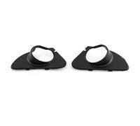 Calandre Avant Voiture Cadre De Protection pour Phares Antibrouillard Avant, Noir, pour BMW Série 6 E63 E64 2004-2010 2 Portes(1 piar)
