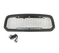 Calandre Avant Voiture Calandre Avant Avec LED Motif Nid D'abeille Style Aluminium Pour Dodge Pour Ram 1500 2013 2014 2015 2016 2017 2018 QAQMHVCVB