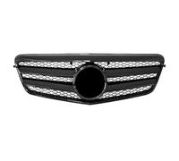Calandre Avant Voiture Calandre Avant Style Diamants Noirs Chromés Pour Mercedes Classe E W212 E250 E300 E350 E500 2010-2013 QAQMHVCVB(AMG-Glossy Black)
