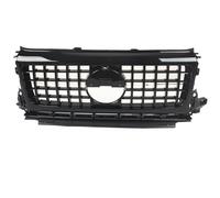 Calandre Avant Voiture Calandre G63 En ABS Style GTR Pour Pare-chocs Avant Grille De Protection Pour Mercedes Classe G W464 2019-2023 G500 G550 Argent Et Noir QAQMHVCVB(Black)