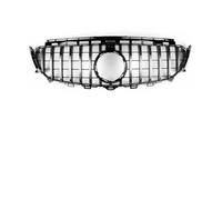 Calandre Avant Voiture Calandre Style GT Remplacement Grille Capot Supérieur Course Pour Benz W213 E200 E250 E300 E43 2016 2017 2018 2019 2020 Avant Grille(GT silver)