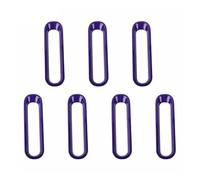 Calandre Avant Voiture Calandres Course Voiture Couverture Décoration Extérieure Pour Jeep Pour Wrangler JK 2007-2010 2011 2012 2013 2014 2015 2016 2017 Avant Grille(Violet)