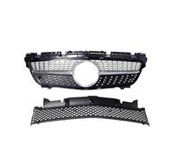 Calandre Avant Voiture Grille De Calandre Avant Pour Mercedes Pour Benz SLK R172 2011-2015 Style GT QAQMHVCVB(Diamond Silvery)