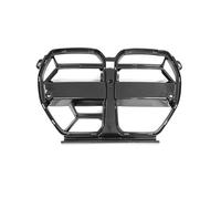 calandre avant voiture Pour BMW Pour M3 Pour M4 G80 G81 G82 G83 2021-2025 Racing Avec Grilles ACC Style CSL Véritable Grille Centrale Fibre Carbone Sèche(M3 With ACC)