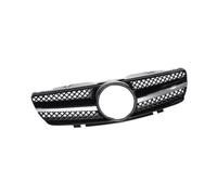 Calandre Avant Voiture Pour Mercedes Pour Benz R230 SL Classe W230 SL500 SL550 SL600 2 Portes 2003 2004 2005 2006 Cabriolet Pare-chocs Supérieur Capot Me Grille Avant Grill QAQMHVCVB