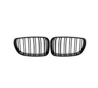 Calandre avec Pour BMW Série 1 E81/E82/E87/E88 2007 2008 2009 2010 2011 Chrome Noir Pare-chocs Avant Diamants Style Calandre Rein Brillant Avant Grille