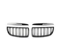 Calandre avec Pour BMW Série 3 E90 E91 2005 2006 2007 2008 Noir Brillant Style Unique Ligne Pare-chocs Avant Grilles Diamants Accessoires Avant Grille