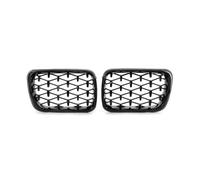 Calandre Calandre Black Diamond style météore pour BMW E36 Série 3 1997-1999, calandre de capot avant 51138195151 Front Grille