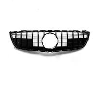 Calandre Course Pour Benz Pour R231 SL Classe SL400 SL500 2013 - 2016 GT Couverture Capot Pare-choc Supérieur Voiture Grille En Maille Grille de Devant(Noir)
