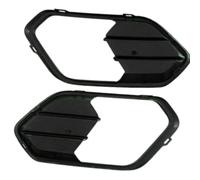 Calandre de Antibrouillard Compatible Avec Ford Pour Escape Pour Kuga 2017 2018 2019Car Pare-chocs Avant Antibrouillard Lampe Grilles Cadre Couverture Calandre Garniture