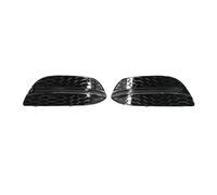 Calandre De Pare-choc Avant Voiture Couvercle De Phare Antibrouillard Garnitures Chromées Pour Benz Pour Classe C W205 2014-2020 2058851623 Calandre Avant Voiture(Noir brillant)