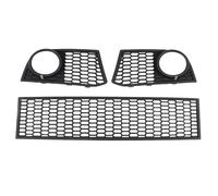 Calandre de Pare-Chocs Avant modifiée Grille inférieure Centrale et enjoliveur de feu antibrouillard 51117906198 pour BMW Série 5 F10 (2011-2013)