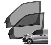 Calandre de Protection Insectes Remplacement pour Citroen Jumpy/Peugeot Expert/Toyota Proace/Crosscamp/F-iat Scudo1994-2025, Moustiquaires Magnétique pour la Fenêtre Latérale 2 Pièces pour Camping