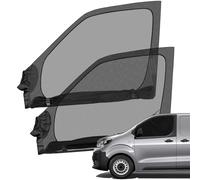 Calandre de Protection Insectes Remplacement pour Citroen Jumpy/Peugeot Expert/Toyota Proace/F-iat Scudo1994-2025, Moustiquaires Nets Respirants pour Fenêtre Latérale avec Chiffon confidentialité