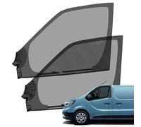 Calandre de Protection Insectes Remplacement pour Renault Trafic/Opel Vivaro/Nissan NV300 2001-2025, Moustiquaires Magnétique pour la Fenêtre Latérale 2 Pièces, Moustiques Nets des Insectes Respirants