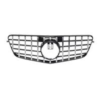 calandre de voiture Compatible Avec Benz Pour W212 2009 2010 2011 2012 Grille D'aération Pour Pare-chocs Avant Accessoires De Décoration(Silver A)