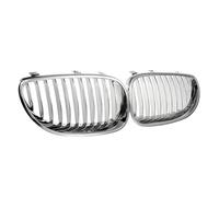 calandre de voiture Compatible Avec BMW Pour E60 E61 Pour M5 2003 2004 2005 2006 2007 2008 2009 Pare-chocs Avant Sport Large Grille De Rein Radiateur 51137065701